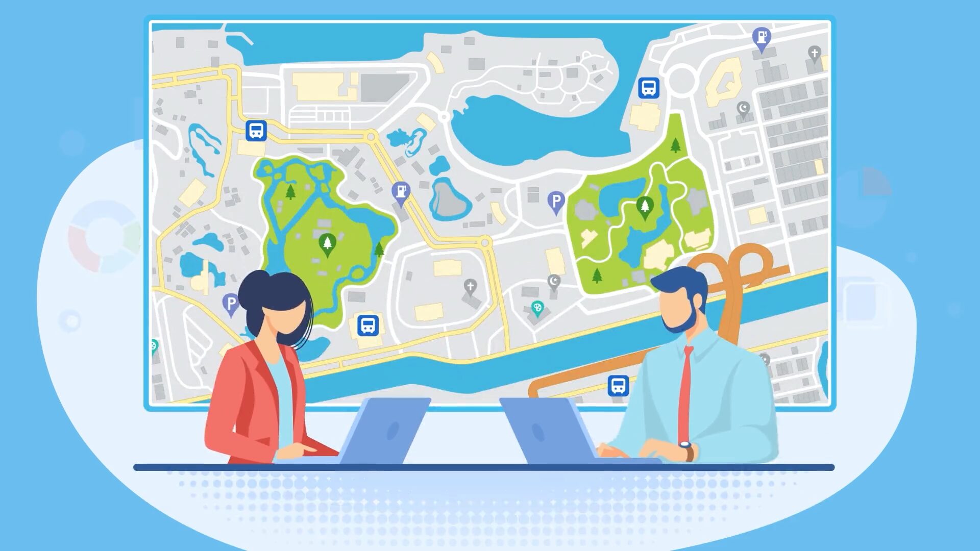 JTBさま 自社PRイベント用アニメーション動画 地域共創基盤編