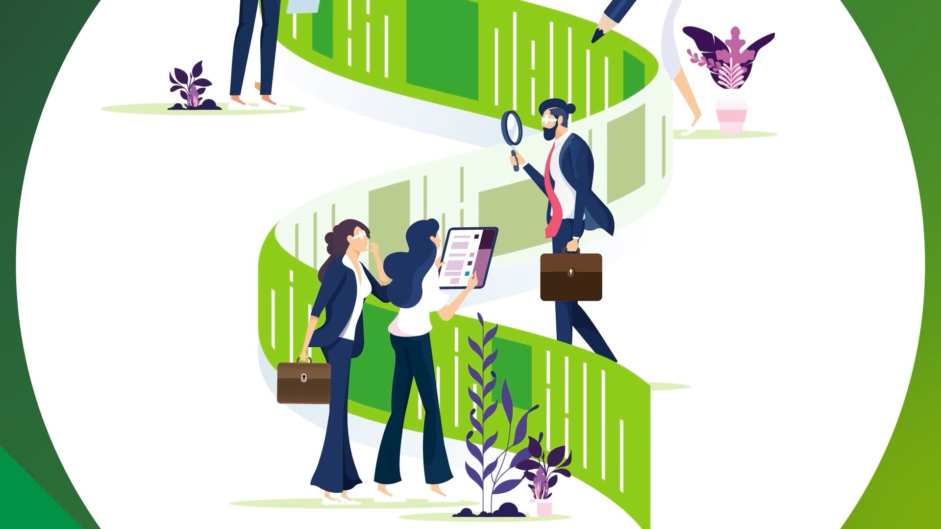 JTBさま 自社PRイベント用アニメーション動画 観光DX人材育成プログラム編